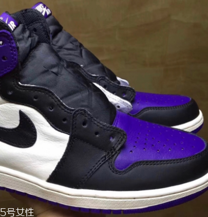 aj1 court purple黑紫腳趾發(fā)售時間_實(shí)物曝光