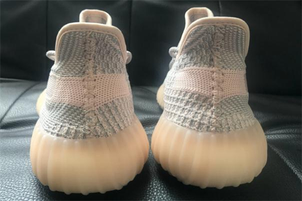 yeezy350粉天使開箱測評 yeezy粉天使和滿天星實物對比