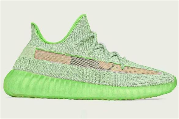 yeezy350熒光綠滿天星發(fā)售時(shí)間 椰子滿天星夜光綠配色