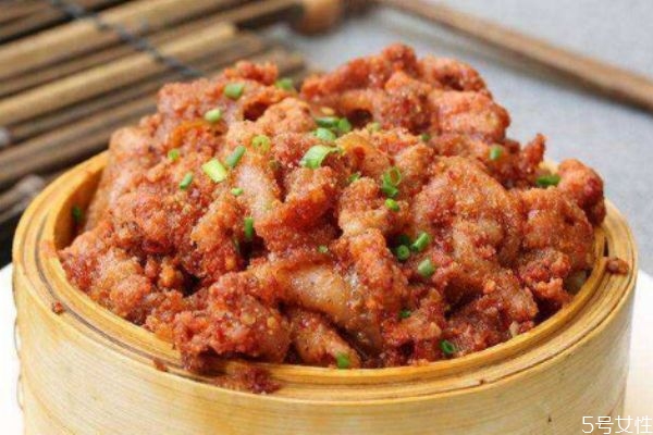 粉蒸肉有什么營養(yǎng)價值呢 粉蒸肉搭配什么更健康呢